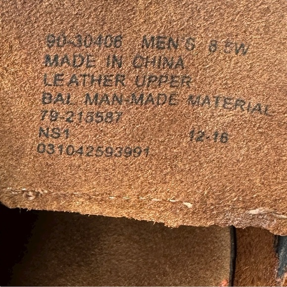 Dockers Vargas Leather Boat Shoes in Rust Brown Men’s 8.5W 90-30406 - Picture 7 of 7